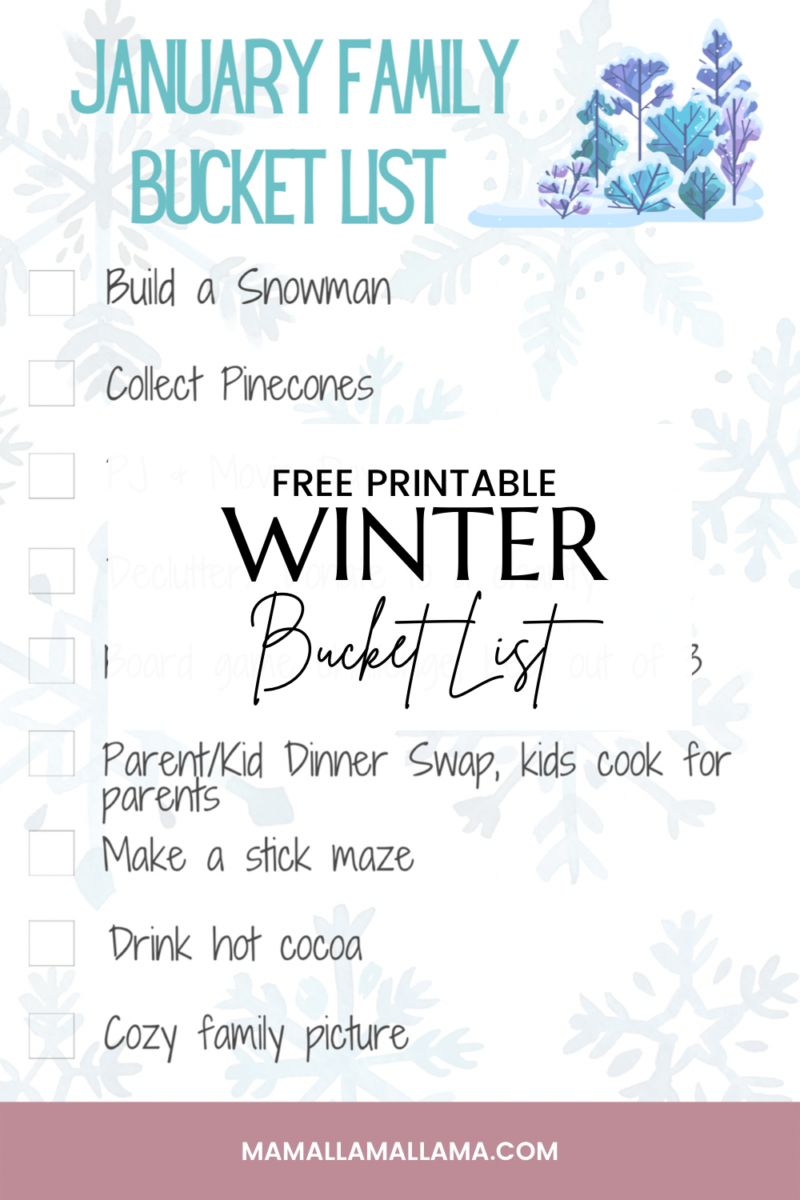 Hello January Templates | Mamallamallama on the weekly