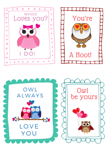 Valentines Owl Printable | Mamallamallama on the weekly