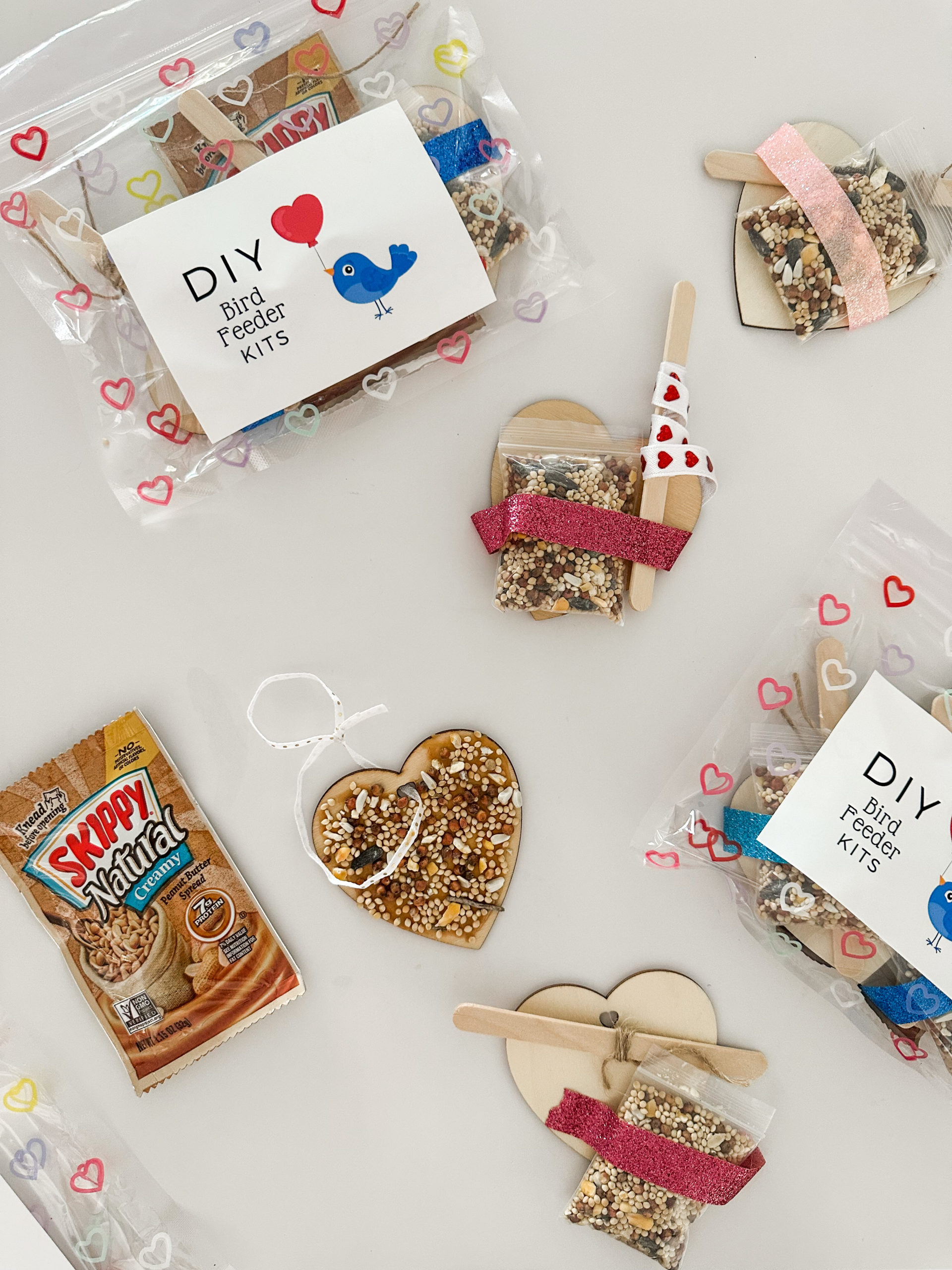 DIY Valentines Bird Feeder Kit | Mamallamallama on the weekly