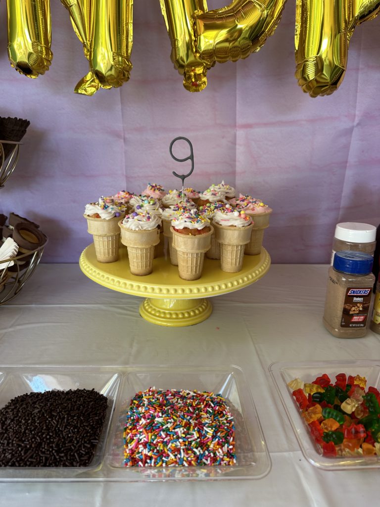 Kawaii Ice Cream Birthday Party Ideas, Photo 9 of 9