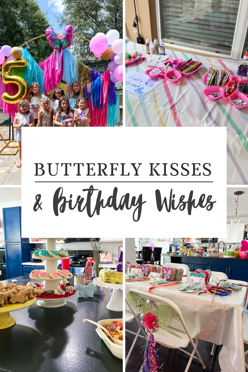 Butterfly kisses and birthday wishes
