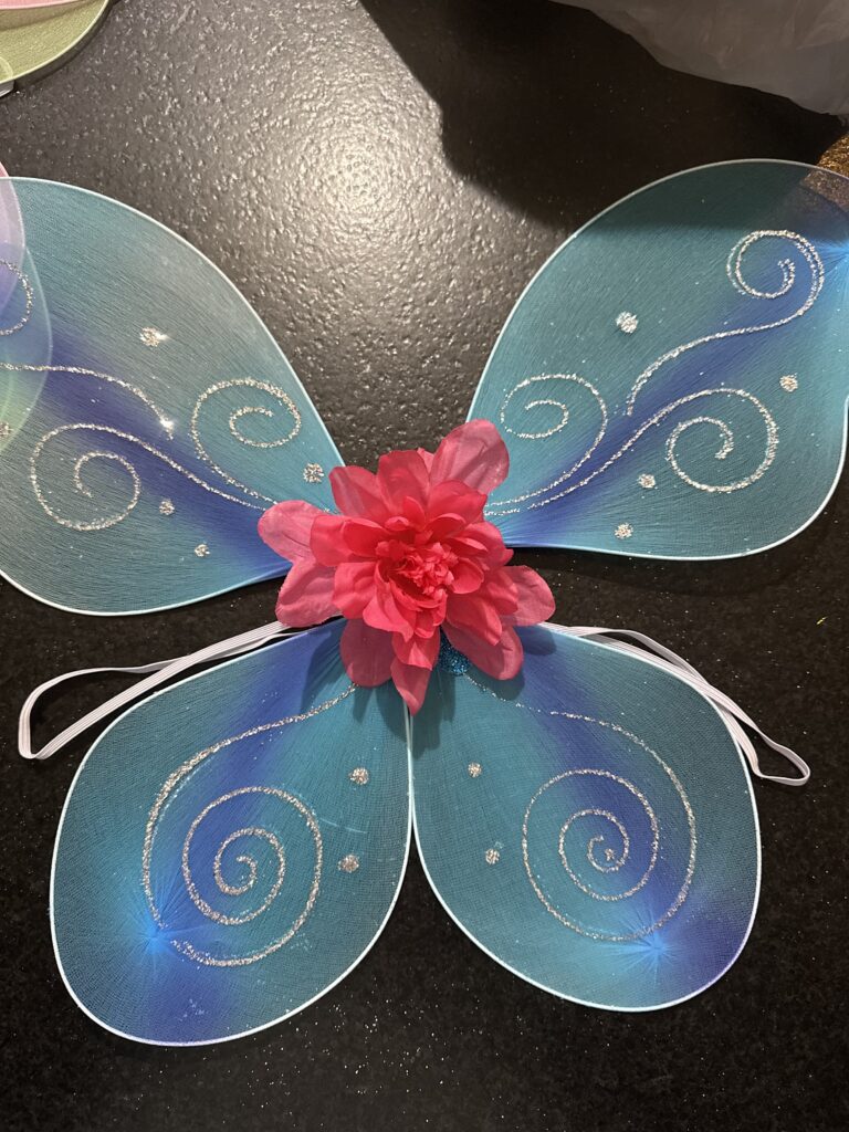 Dollar tree butterfly wings