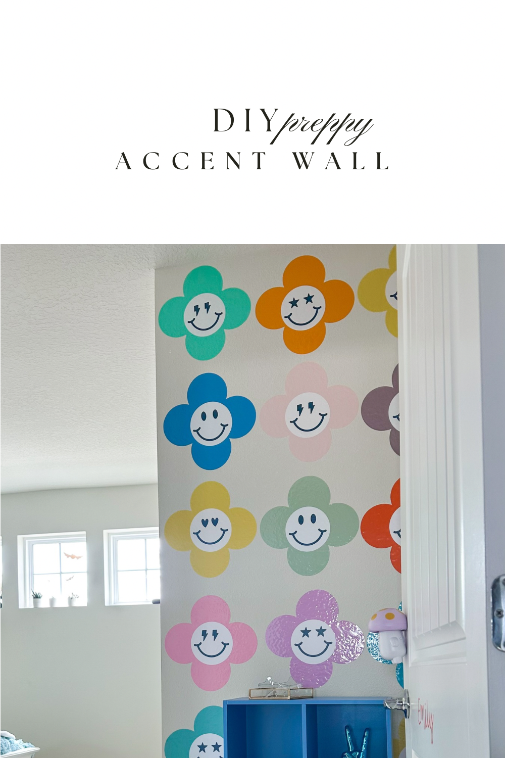 Preppy wall accent